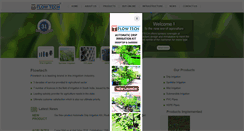 Desktop Screenshot of flowtechindia.com